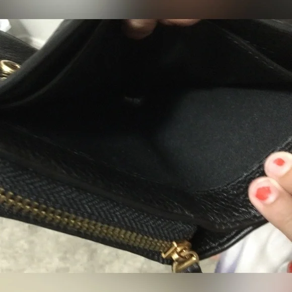 Tory Burch Black Leather Wallet - Picture 11 of 11